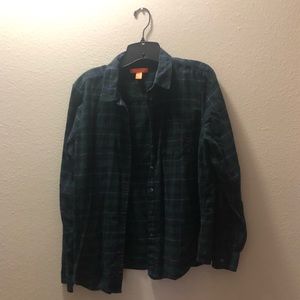 Forest Green Flannel